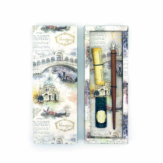 Coffret d’écriture plume Venise
