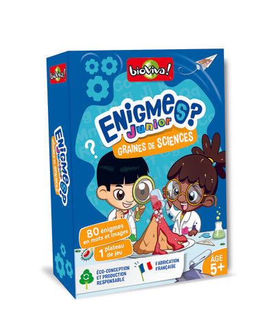 Énigmes junior - Graines de sciences