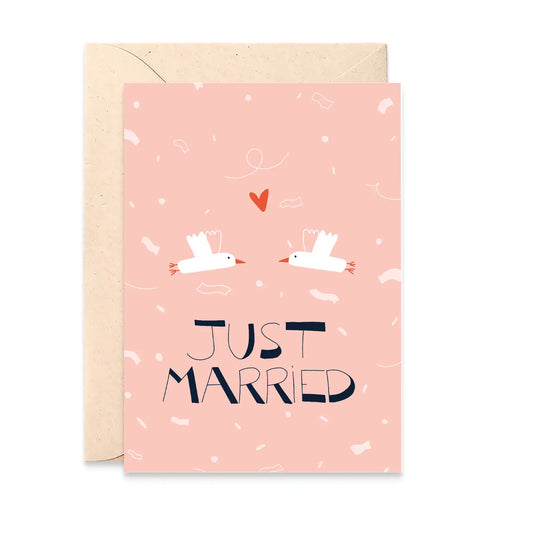 Carte 'Just married'