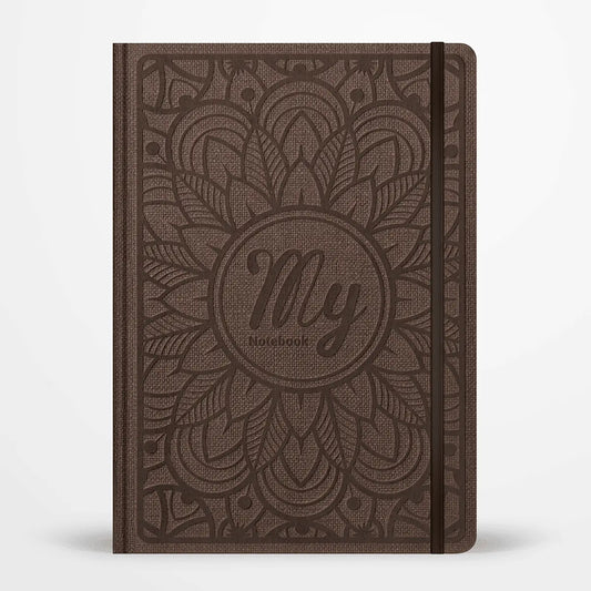 Notebook relié - cacao