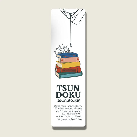 Marque-page avec feutrine TSUNDOKU