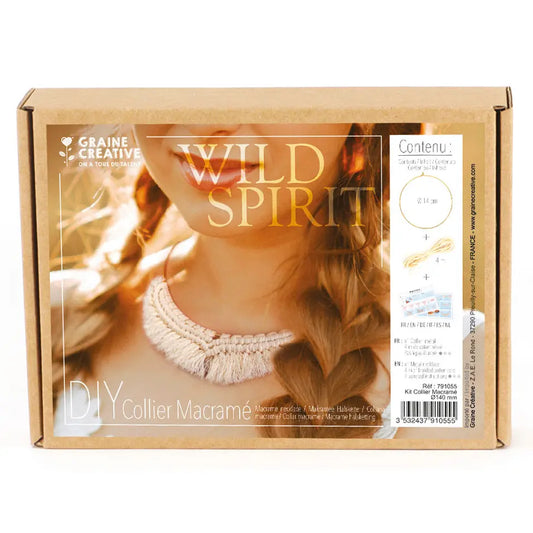 Kit collier macrame ¤ 140 mm