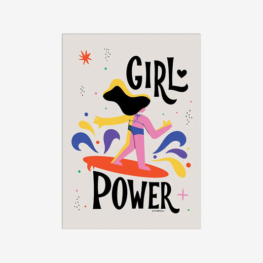 Carte postale - Ana Dornelles - Girl Power