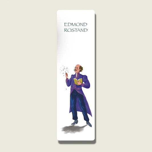Marque-page avec feutrine Edmond Rostand