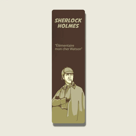 Marque-page avec feutrine SHERLOCK HOLMES