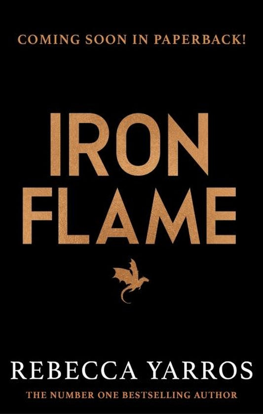 Front cover of The Empyrean : Iron flame                     (Édition en anglais)