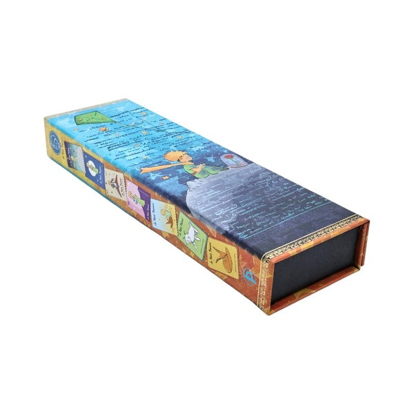 Front cover of Etuis a crayons Collection Les Manuscrits Estampes Saint-Exupery, Le Petit Prince