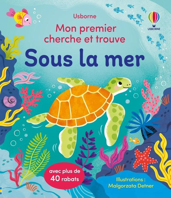 Front cover of Mon premier cherche et trouve : Sous la mer