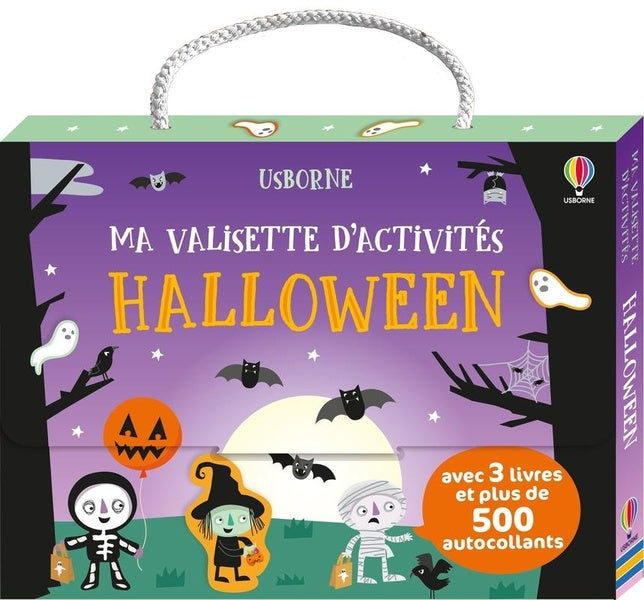 Front cover of Ma valisette d'activités : Halloween