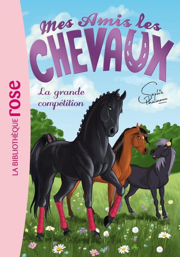 Front cover of Mes amis les chevaux Tome 2 : la grande compétition