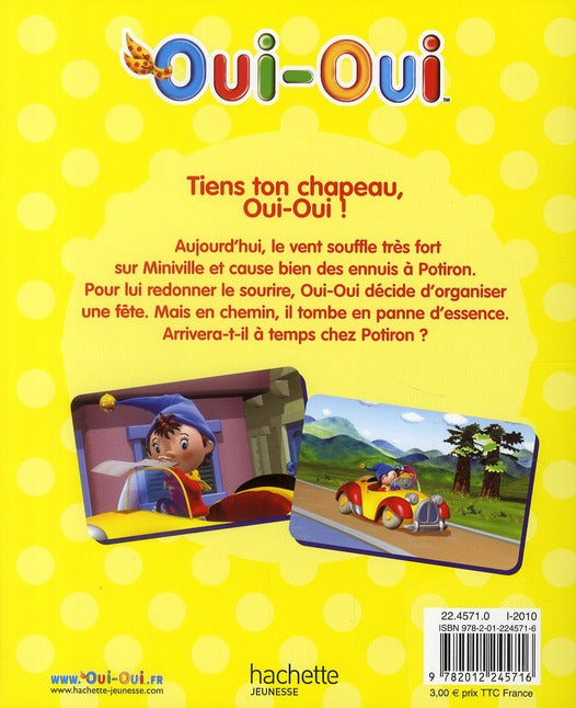 Back cover of Tiens ton bonnet Oui-Oui