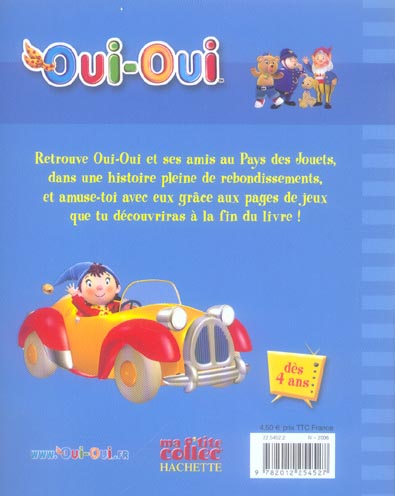Back cover of Courageux petit oui-oui