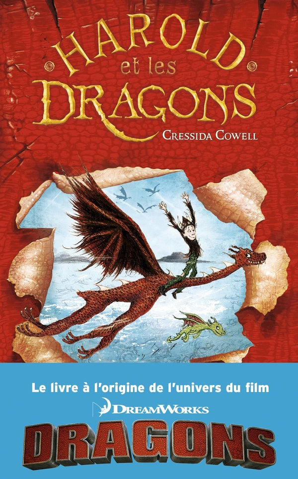 Front cover of Harold et les dragons Tome 1 : comment dresser votre dragon
