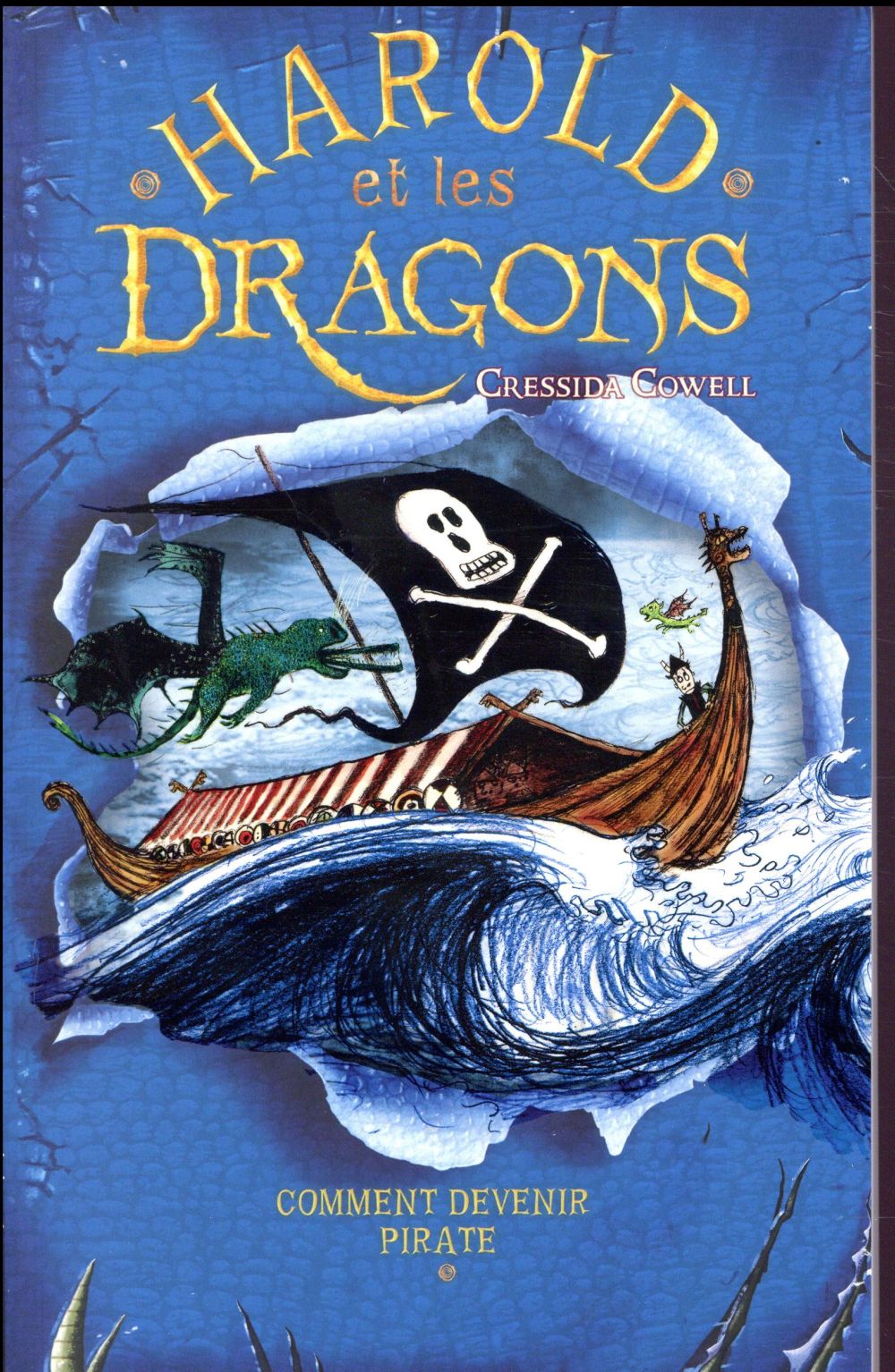 Front cover of Harold et les dragons Tome 2 : comment devenir un pirate