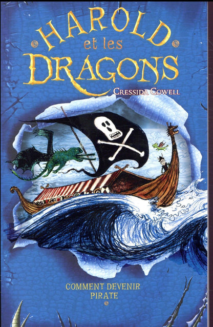 Front cover of Harold et les dragons Tome 2 : comment devenir un pirate
