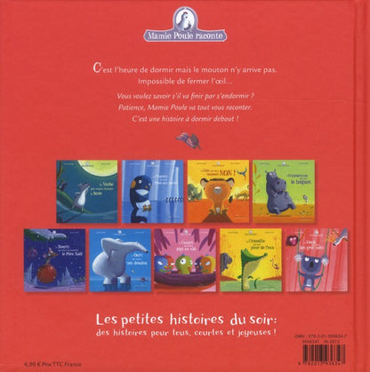 Back cover of Mamie Poule raconte Tome 9 : le mouton qui n'arrivait pas a s'endormir