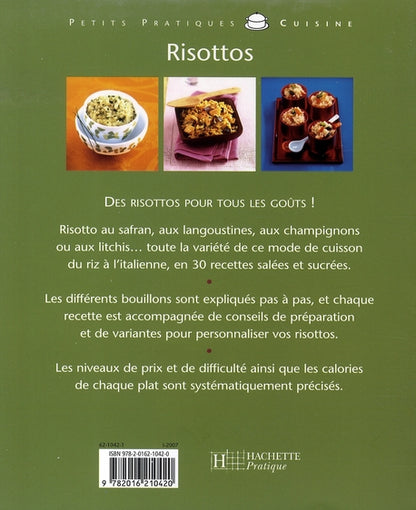 Back cover of Risottos