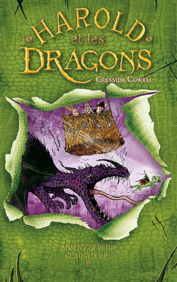 Front cover of Harold et les dragons Tome 3 : comment devenir gladiateur