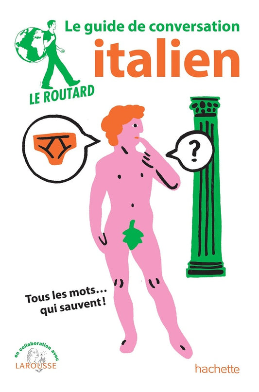 Front cover of Le guide de conversation Routard : italien