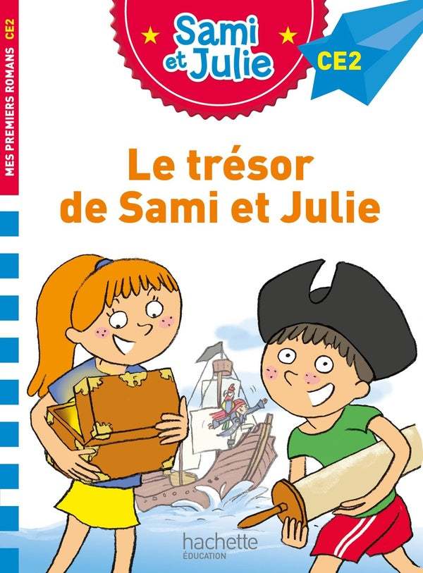 Front cover of Sami et Julie CE2 : le trésor de Sami et Julie