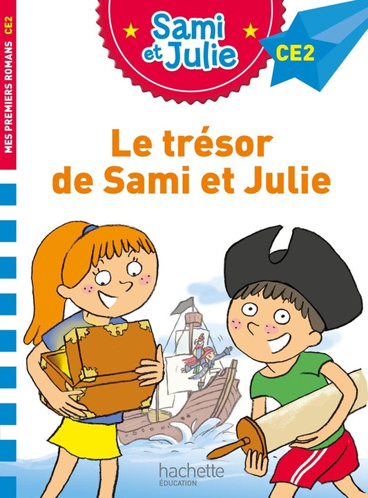Front cover of Sami et Julie CE2 : le trésor de Sami et Julie