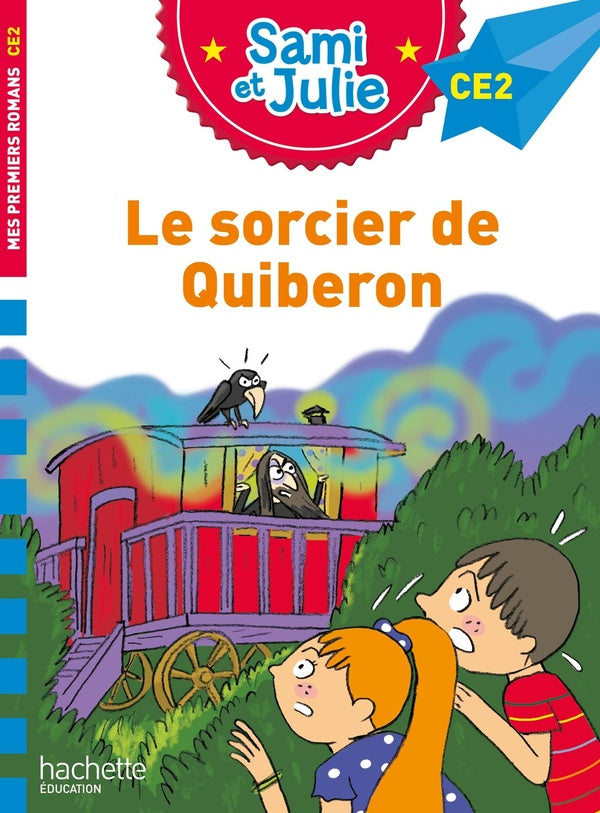 Front cover of Sami et Julie CE2 : le sorcier de Quiberon