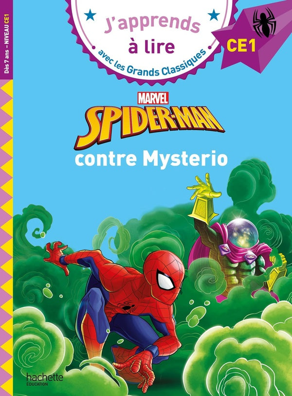 Front cover of Marvel : Spider-Man contre Mysterio ; CE1