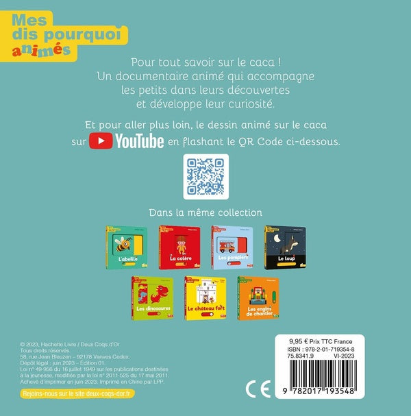 Back cover of Mes dis pourquoi animés : 5