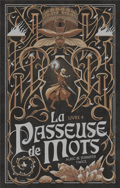 Front cover of La passeuse de mots Tome 4 : Les larmes du Saule