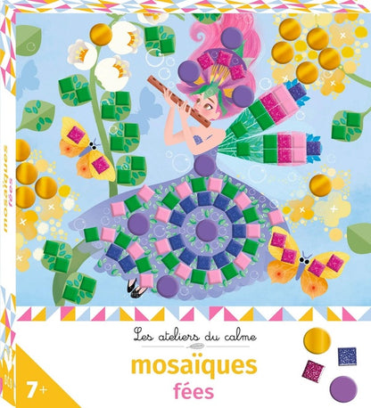 Front cover of Les ateliers du calme : mosaïques fées