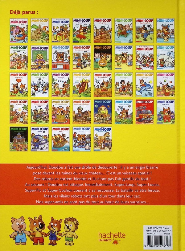 Back cover of Mini-Loup super-héros
