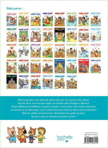 Back cover of Mini-Loup chef de chantier