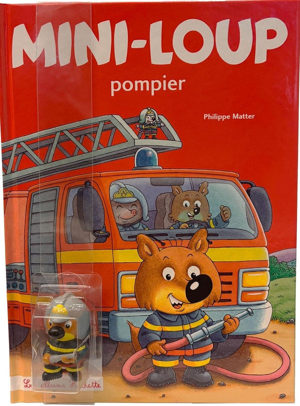 Front cover of Mini-Loup Pompier                     (Avec figurine)