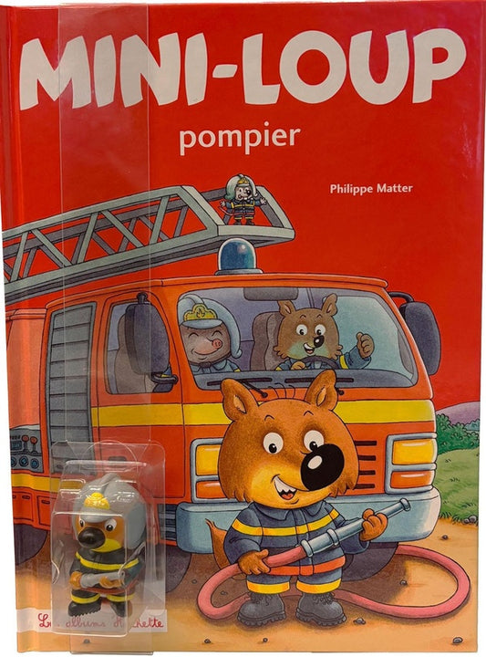 Front cover of Mini-Loup Pompier                     (Avec figurine)
