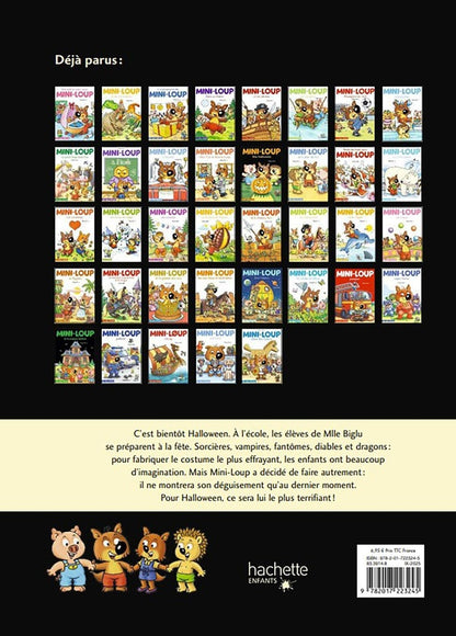 Back cover of Mini-Loup fête Halloween                     (Couverture phosphorescente ; Édition collector)