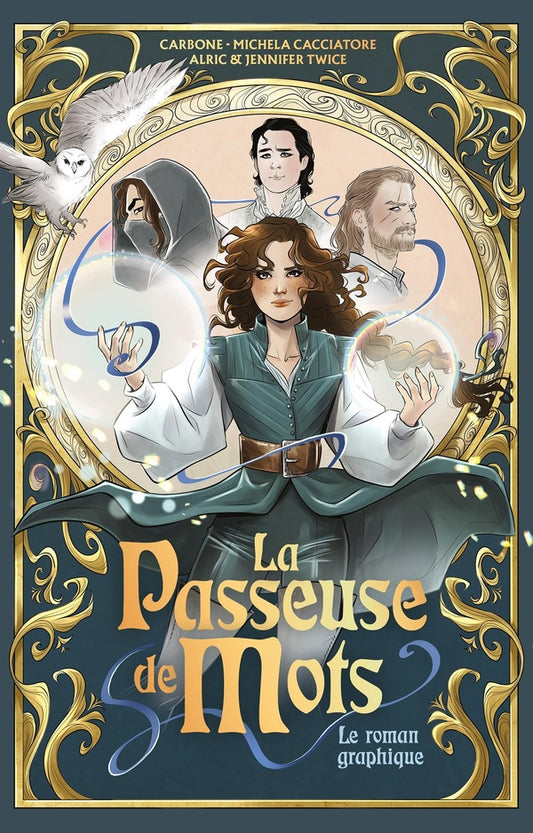 Front cover of La Passeuse de Mots : Le roman graphique