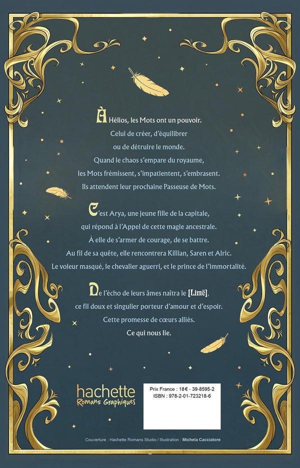 Back cover of La Passeuse de Mots : Le roman graphique