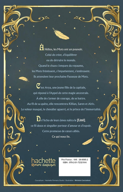 Back cover of La Passeuse de Mots : Le roman graphique