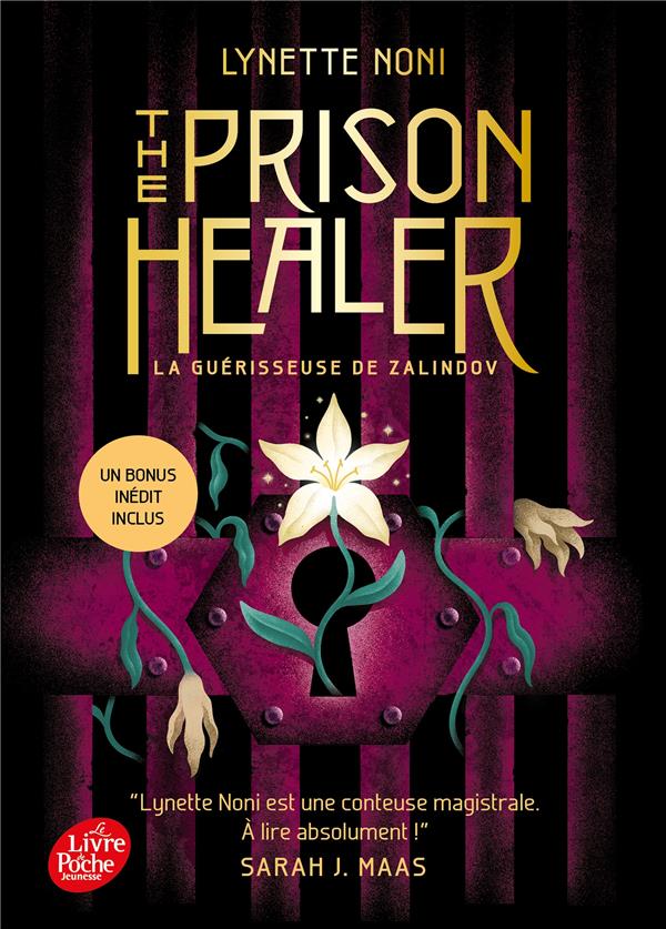 Front cover of The prison healer Tome 1 : La guérisseuse de Zalindov