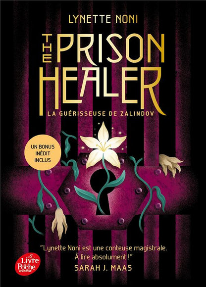 Front cover of The prison healer Tome 1 : La guérisseuse de Zalindov