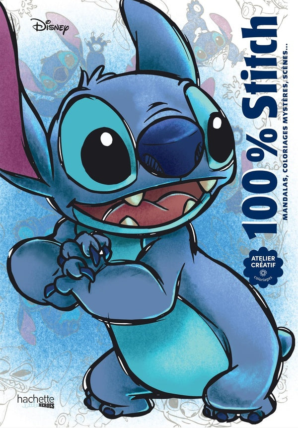 Front cover of Atelier créatif : Disney : 100 % Stitch