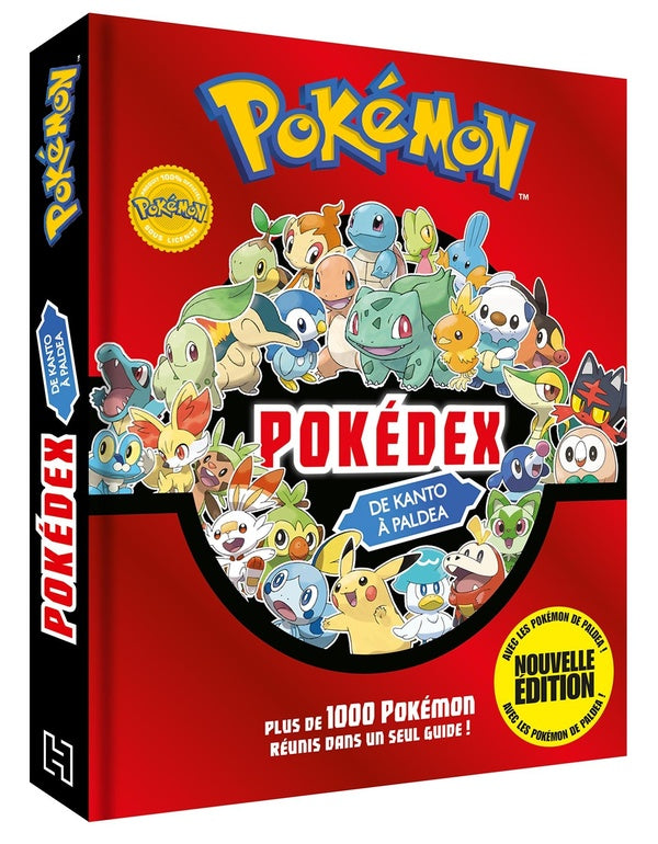 Front cover of Pokémon : Pokédex : De Kanto à Paldea
