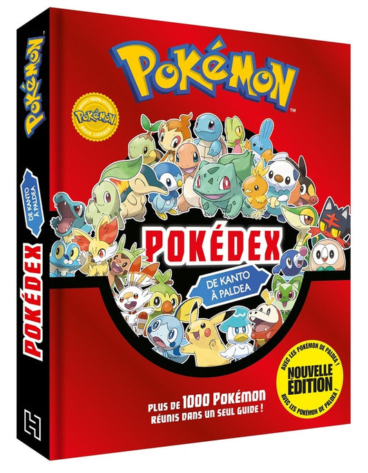 Front cover of Pokémon : Pokédex : De Kanto à Paldea