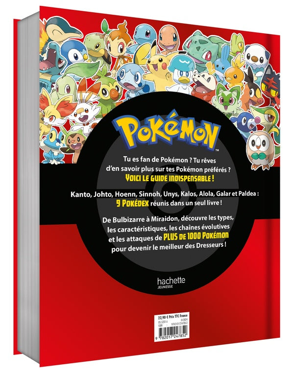 Back cover of Pokémon : Pokédex : De Kanto à Paldea