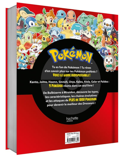 Back cover of Pokémon : Pokédex : De Kanto à Paldea