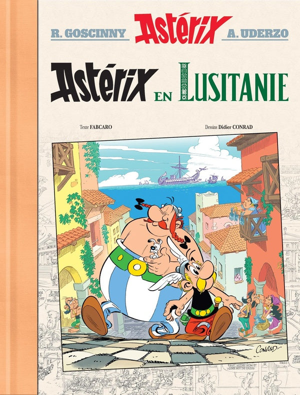 Front cover of Astérix Tome 41 : Astérix en Lusitanie                     (Édition Luxe)