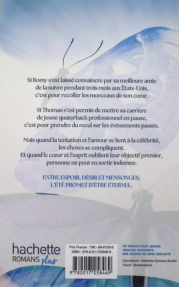 Back cover of Éphémère Tome 1 : Promesses murmurées                     (Réservé à un public averti)