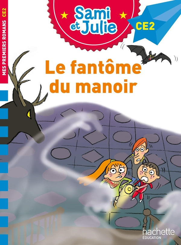 Front cover of Sami et Julie CE2 : Le fantôme du manoir