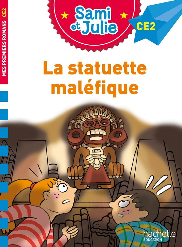 Front cover of Sami et Julie CE2 : La statuette maléfique