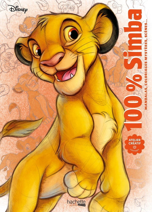 Front cover of Atelier créatif : 100 % Simba